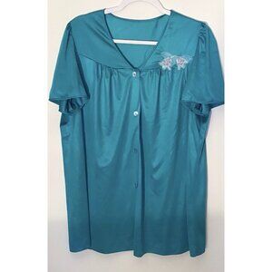 Vintage like grandma’s - 2 pc top and bottom - feels like silk - Large or XL